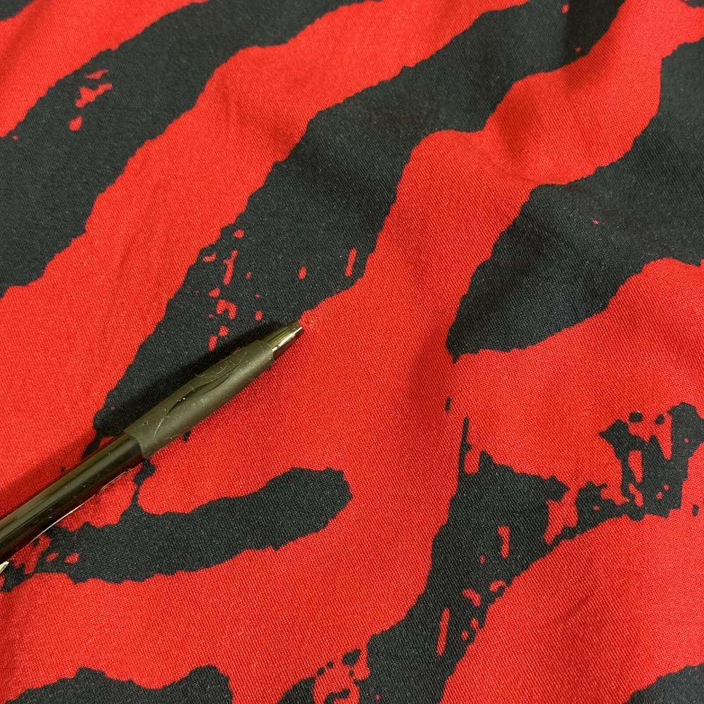 FC Barcelona Barca FCB Football Jersey Shirt Animal Print Red Black sz XXL - Picture 8 of 11
